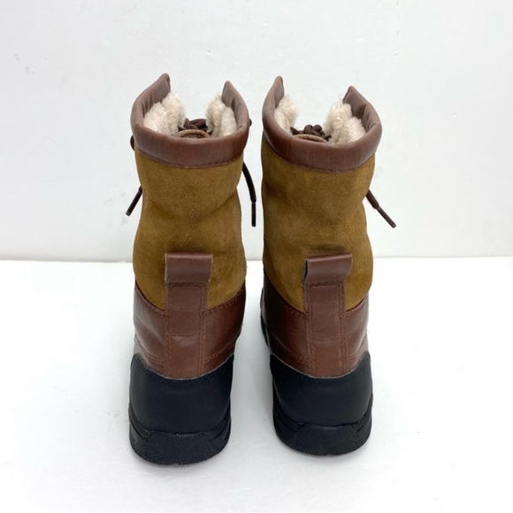 Ugg Butte II Boot Lace up Winter Snow Duck Boots Tan Brown Size 3 S/N 1098890K - Picture 10 of 14
